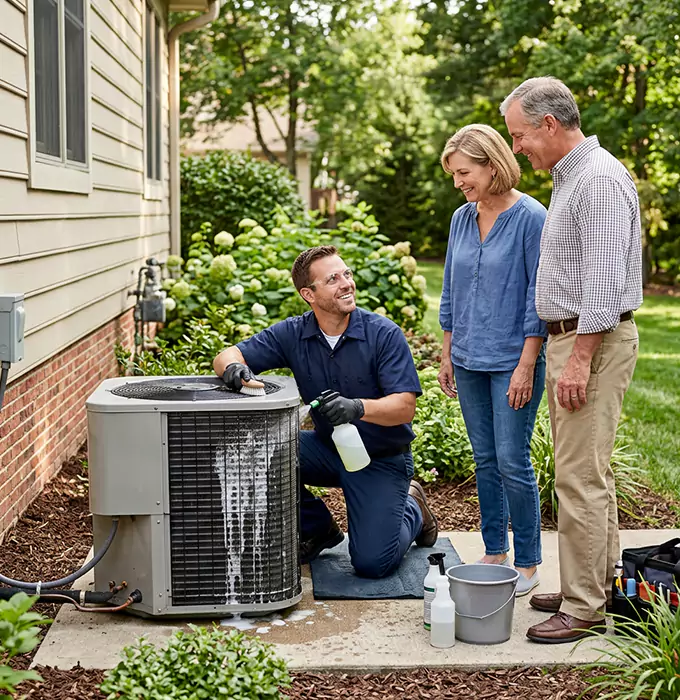 Why Cuyahoga Falls, OH Homeowners Choose Cuyahoga Falls HVAC Pro for AC Coil Cleaning?